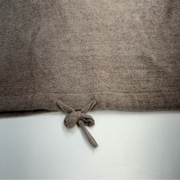 Barefoot Dreams Women’s Slouchy Tie Waist Cozychic Ultra Lite Pullover Size L - Picture 6 of 8